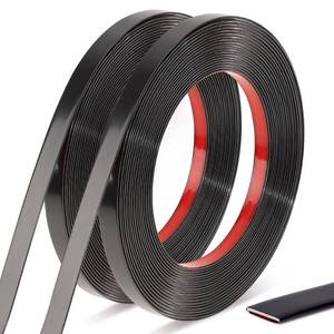 lot 31289 image: Fyguard 0.4IN x 32FT Black Trim Peel and Stick Strip Tape, 2 Rolls Self-Adhesive Molding Trim Tape for Mirror Frame Border Walls Cabinet Tile Decorative 2Rolls 0.4INx16FT - Retail $10