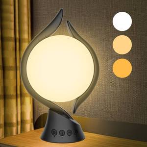 lot 31345 image: Voraiya Light Therapy Lamp 10000 Lux, UV-Free Therapy Light with 5 Brightness, 3 Color Temperature, 4 Timer, Memory Function, Full Spectrum, Bright Seasonal Sun Light Lamp for Bedroom, Office - Retail $38