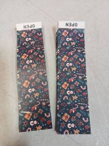 lot 26738 image: Christmas Paper Napkin Rings 100pk