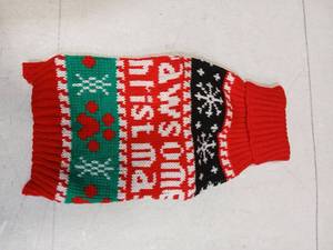 lot 26758 image: Pawsome Christmas Dog Sweater XS