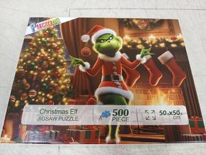 lot 19487 image: Christmas Elf 500 Piece Jigsaw Puzzle - Retail $8