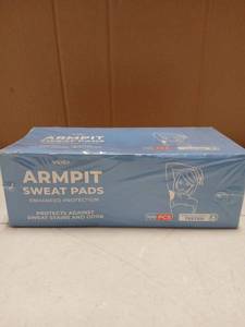 lot 25261 image: Viory Armpit Sweat Pads Enhanced Protection 100 PCS - Retail $12