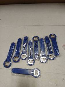 lot 27843 image: Wine Bottle Openers Blue 9pk