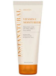 lot 31422 image: InstaNatural Vitamin C Moisturizer Face Cream, Brightens and Reduces the Look of Fine Lines and Wrinkles, Moisturizing Lotion for Dry Skin, with Hyaluronic Acid, 3.4 FL Oz - Retail $8