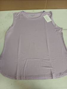 lot 31431 image: Purple Sleeveless Tank Top with Tag -XL - Retail $10