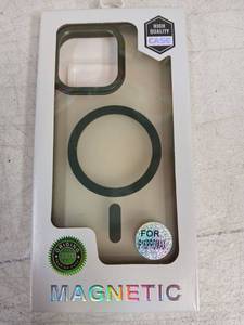 lot 42663 image: MagSafe Compatible iPhone Case with Magnetic Ring iphone 16promax - Retail $8