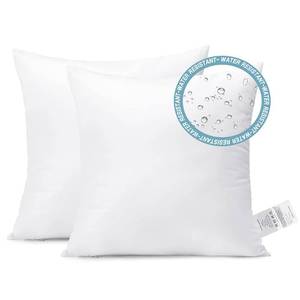 lot 1683 image: Artscope Outdoor Waterproof Throw Pillows Inserts Set of 2, Premium Fluffy Decorative Square Form Cushion Stuffer Inner Soft for Patio Furniture Garden Bench Tent Couch Balcony, 18x18 Inch