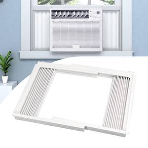 lot 1696 image: Pearwow Window Air Conditioner Side Panels with Frame,Window AC Side Panels Insulation Curtain Kit,Fits for Most 5000BTU Window AC Units
