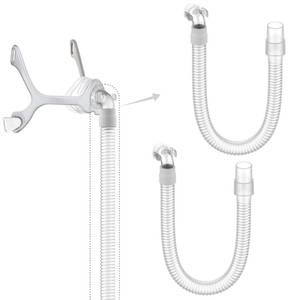 lot 2106 image: 2 Packs Connecting Hose for Wisp, Quick-Release Elbow Swivel Tube Only Compatible with Wisp, Great-Value CPAP Supplies by Medihealer
