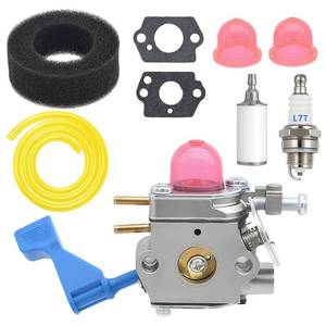lot 2109 image: FitBest Carburetor Tune-up Kit for Poulan GHT180 GHT180LE GHT220 GHT220LE Weed Eater Hedge Trimmer, Replaces Part# Zama C1U-W13A  530071633530035306 - Includes Fuel Line, Air Filter, Spark Plug