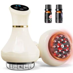 lot 2149 image: swancode Lymphatic Drainage Massager and Handheld Body Sculpting Machine for Legs, Arms, Belly and Body Massage, Anti Cellulite Massage Tool with Red-Light, 9-Level Heat and Vibration for Relaxation