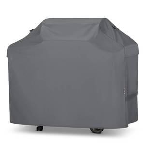 lot 2170 image: Unicook 55 Inch Grill Cover for Outdoor Grill, Heavy Duty Waterproof Gas BBQ Cover, Outside 3-4 Burner Barbecue Covering for Weber, Char-Broil, Nexgrill, All Weather Resistant, Grey