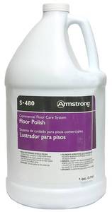 lot 2175 image: Armstrong S-480 Commercial Floor Polish 1 Gallon