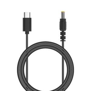 lot 4122 image: PDEEY USB C to 20V DC Power Cable 4.9 ft - PD Type-C to DC 5.5mm X 2.5mm Barrel Jack 20V 1A-3A 60W Output Charging for Router, Fan, Speaker