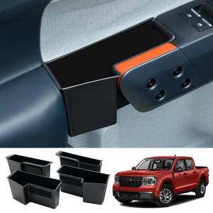 lot 5213 image: Mabett Door Handle Storage Organizer for Ford Maverick 2022-2026 Accessories, Door Handle Armrest Insert Tray Box Fit Maverick (Front DoorsRear Doors Set)