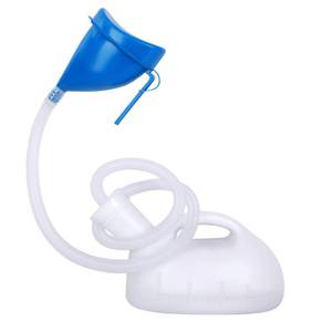 lot 5227 image: Takuyada Unisex Potty with Lid and Funnel, Portable Pee Bottle for Men and Women, 2000ml Large Capacity Male Female Reusable Urinals, Emergency Urine Collection for Hospital Home Camping Car Travel