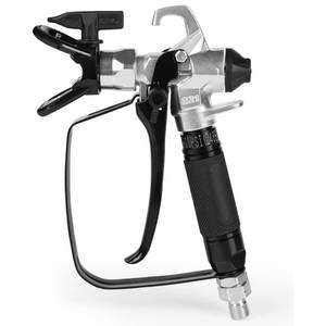lot 6024 image: RICHOKIE Airless Paint Sprayer Gun Premium Model 821, High Pressure 3600 PSI with 517 Reversible Nozzle Tip, Swivel Joint, Rubber Handle, Ergonomic Trigger, Safety Latch, and Leak Proof Design