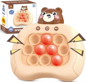 lot 6058 image: Quick Push Game Christmas Fidget Toys for Kids Adults, Handheld Speed Pushing Game Machine, Push Bubble Stress Toy, A Fun Multiplayer Game for Family, Birthday Gifts for 3-12 Years Old Kids Girls Boys