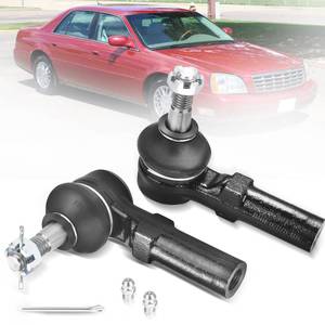 lot 6061 image: 2pc ES3452 Front Outer Tie Rod End Compatible with 2000-2005 Buick LeSabre, 2006-2011 Lucerne, 1997-2005 Cadillac Deville, 2006-201 DTS, 1997-2004 Seville, 2000-2005 Pontiac Bonneville