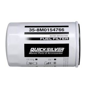 lot 6097 image: Quicksilver 8M0154766 Water Separating Fuel Filter for Select Yamaha 2-Stroke and 4-Stroke Outboards