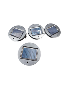 lot 6126 image: Solar Pool Lights Set of 4 - Model RD166-2