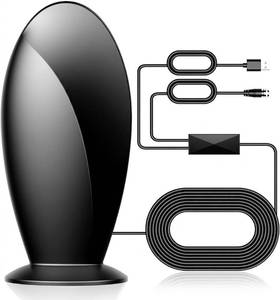 lot 6140 image: Digital TV Antenna Indoor,1200 Miles Super Long Range Smart Chip for Local HD Channels-with Amplifier Signal Booster,Supports 4K 1080p for Smart and Older TVs,18ft Coax Cable