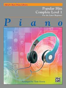 lot 6168 image: Alfredfts Basic Piano Library Popular Hits Complete, Bk 1 For the Later Beginner (Alfredfts Basic Piano Library, Bk 1)