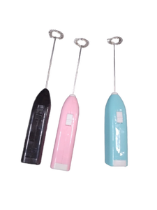 lot 6205 image: Handheld Electric Milk Frother Set of 3
