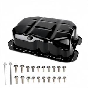 lot 11920 image: 264-359 Engine Oil Pan with 22Screws and Drain Plug Compatible with Hyundai (Santa FeSonataTucson) KIA (OptimaSorentoSportageForteRondo) L4 2.0 2.4 Replace 21510-2G050