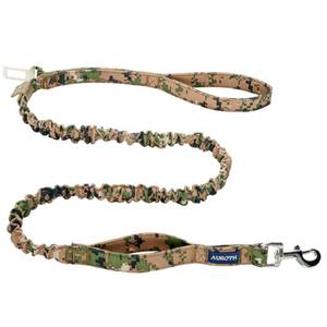 lot 11959 image: AUROTH Dog Leash Large Dogs, Heavy Duty Dog Leash Bungee, No Pull Leashes for Shock Absorption, Woodland Camo Dog Training Leashes for Medium Large Breed Dogs 6FT, 2 Padded Handles