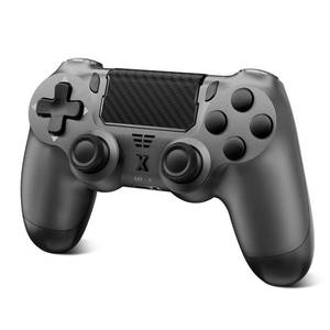 lot 12281 image: Puiseno Wireless Controller for PS-4, Dual Vibration Game JoystickMotion SensingTouchpadSpeaker3.5mm Audio Jack Headphone, Upgraded Six-Axis Sensor, Compatible with PS4SlimPro ConsolePC,GREY