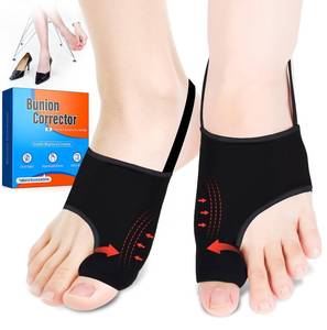 lot 12302 image: QCCL 2PCS Bunion Corrector for Women and Men - Toe Alignment Corrector with Splint and Pads for Hallux Valgus Pain Relief, Comfortable Toe Separator for DayNight Support, Anti Slip Big Toe Straightener