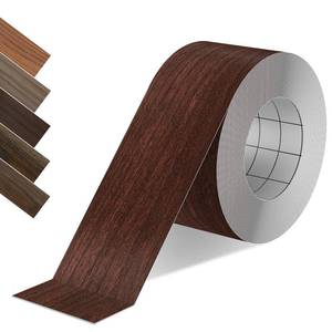 lot 12330 image: ZYJT Wood Grain Repair Tape, 2.4 inch X 25ft Self Adhesive Cherry Grain Repair Patch for Tables, Chairs, Baseboards, Doors, Windows, Floors, Handicraft DIY.
