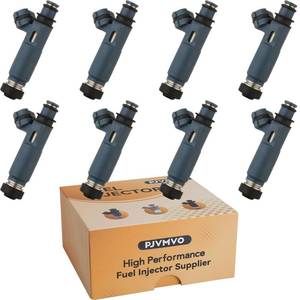lot 12350 image: 23250-50040 2UZ 4.7L Fuel Injectors,Compatible withToyota 4.7 Tundra Sequoia Land Cruiser 1998-2004,Compatible withLexus LX470 GX470 2003-2005 4 Holes Set of 8
