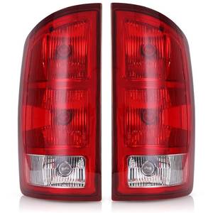 lot 13633 image: Tektend Tail Light Assembly Compatible with 2002-2006 Dodge Ram 1500 2500 3500 Tail Lights Rear Brake Lamps Replacement Taillights wBulbs and Wiring Harness Socket, Passenger and Driver Side