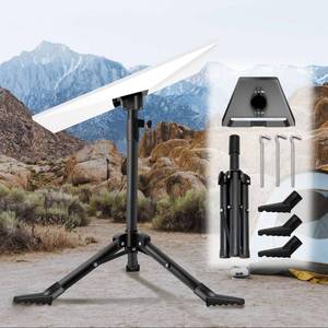 lot 13685 image: Starlink Gen 3 Mount, Starlink Tripod Mount Gen 3 with Adapter, Adjustable Height Starlink Rev4 Standard Kickstand Dish Accessories, Easy Installation