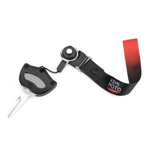 lot 14160 image: KEMIMOTO Key Holder Compatible with Can-Am Spyder Key, for Spyder Accessories Keys Cover for 2014-2023 RS RTS RT ST STS F3, All Models, with Lanyard (Plastic)