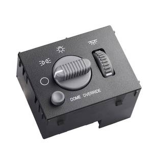 lot 14203 image: SOAESCN 15755595 Headlight Dimmer Switch for 1999-2002 Chevy Silverado Tahoe Suburban Avalanche 1500 2500 3500, GMC Sierra Yukon XL 1500 2500, Escalade, Dome Light Switch- 15738843-D1534G-DS968-SW2157
