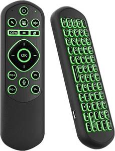 lot 14245 image: iPazzPort Air Mouse and Bluetooth Universal Remote, Backlit 2.4G USB Remote Control, for PC, Android, Smart TV, HTPC, Raspberry Pi 5