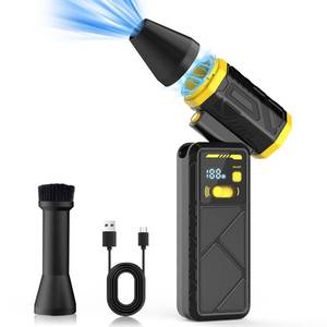 lot 20142 image: Upgrade Version-Cordless Air Duster-280000RPMSuper Power Air Duster Rechargeable,Stepless Speed Change Air Duster,with Display Screen and Light,Dust Blower for Computer, Keyboard, House,Outdoor and Car