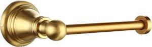 lot 1636 image: Derengge 18-Inch Brushed Gold Towel Bar