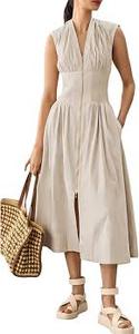 lot 2222 image: Ladies white zip up dress JY
