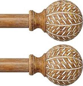 lot 4037 image: QDWIS Bamboo Window Rods