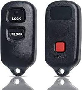 lot 12285 image: Car Key Fob Remote Set with Key Rings