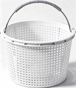 lot 2283 image: Fuosuc SPX1070E Pool Skimmer Basket for Inground Pool,8 Inch Pool Skimmer Basket for Hayward Skimmer Basket SP1070 and Pentair U-3 Skimmer Basket 08650-0007,Stainless Steel Handle, Built in Weighting