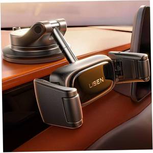 lot 2325 image: LISEN Suction Phone Mount for Car, Ultra Suction and 95percent Cases Friendly Car Phone Holder Mount Vacuum Dashboard Phone Holder, Car Cell Phone Holder for iPhone 17 16 15 14 Pro Max Air Galaxy S26 S25