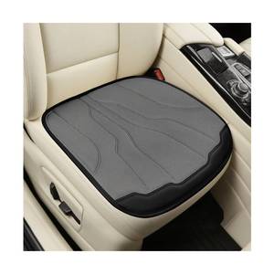 lot 2378 image: Sandfren Car Seat Cushion Pad, Comfortable Foam Non-Slip Vehicle Front Seat Bottom Protector for Back Pain Relief, Breathable Automotive Chair Covers, Universal for SUV RV Truck (Black)