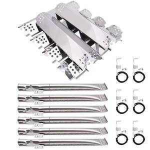lot 4174 image: Adviace Replacement Parts for Nexgrill 720-0898 730-0898 720-0898A 720-0896CA Expert Grill 720-0969 720-0969D, Replacement 720-0898 Heat Plate Flame Tamer 720-0898 Burner 720-0898 Igniter