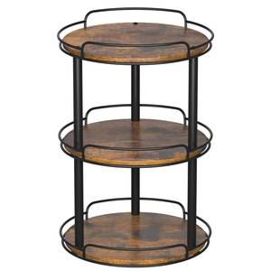 lot 5278 image: LAMU 12ftft Wood Lazy Susan Turntable Organizer for Cabinet, 3 Tier Lazy Susan Spice Rack Organizer for Kitchen, Wood Turntable for Table Top, Countertop, Pantry, Bathroom