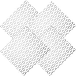 lot 6306 image: Zhanmai 4 Pack Dryer Vent Grill Dryer Vent Screen with Aluminum Built Bird Guards Inserts Stop Variety Birds Nesting in Dryer Vents and Bathroom Exhaust Vents Outdoor, 3 Inch to 8 Inching